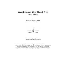 Awakening the Third Eye(1) Awakening the Third Eye(1)